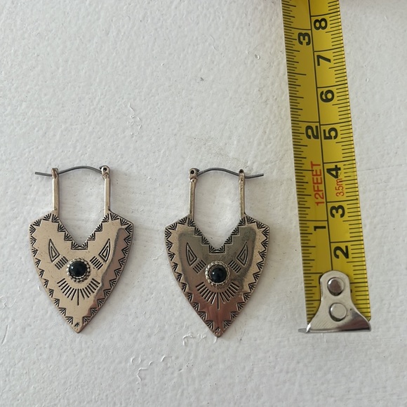 Silver Boho Earrings - Picture 3 of 4